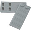 Rubber Door Stoppers 2 Pack - Heavy Duty No-Slip, Adjustable