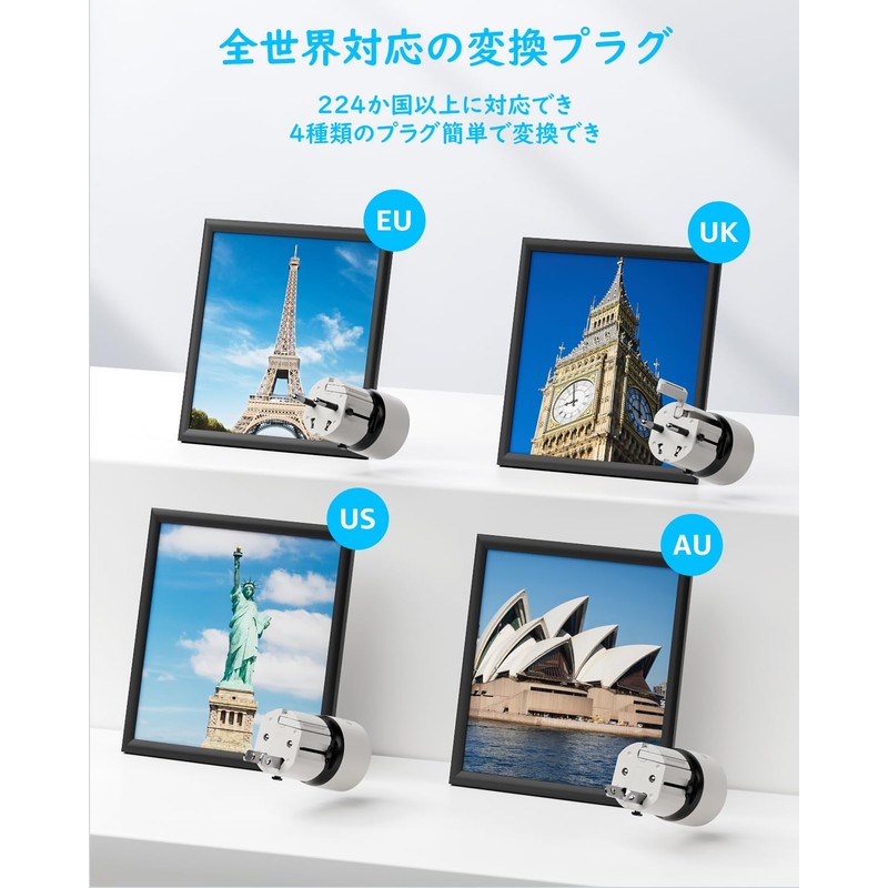 decqle Z14 Universal Conversion Plug, Multi-Conversion Plug