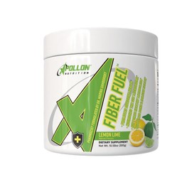 Apollon Nutrition Fiber Fuel – Premium Soluble and Insoluble Fiber Supplement for Gut Health, Digestion, and Regularity – 30 Servings – Unflavored Prebiotic Fiber Powder (30 Serving, Lemon Lime)