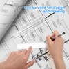 Pletpet 2 Pack - 8 inch Clear Plastic Ruler Straight