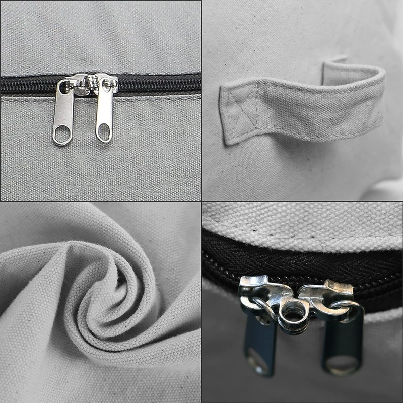 Omygarden Ultra Thick Fabric Clothes Canvas Storage Bag Foldable Closet