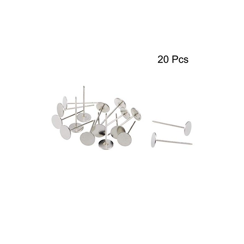 sourcing map Long Upholstery Nails Tacks 18mmx50mm Flat Head Furniture