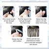 Hetto Micro Ring Extensions, Real Hair Brown Micro Ring Extensions,