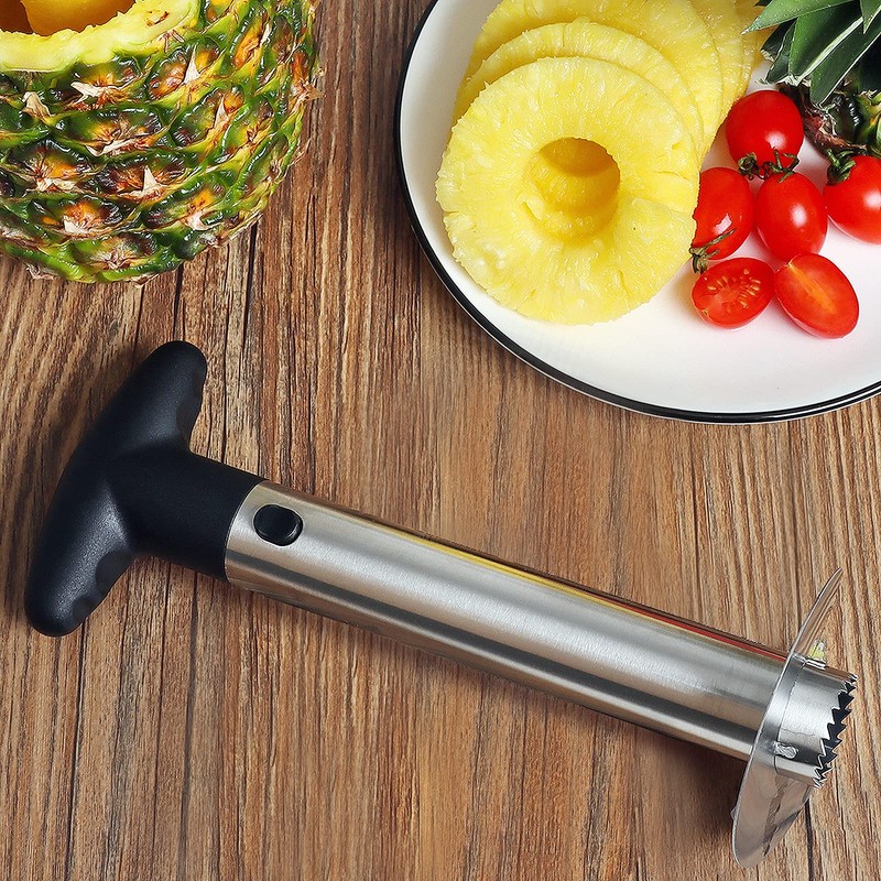 Asdirne Pineapple Cutter, Pineapple Corer with Food Grade Stainless Steel