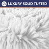 Baahrnom Microfiber Elongated Toilet Seat Cover 19.5"x 15" Machine Washable