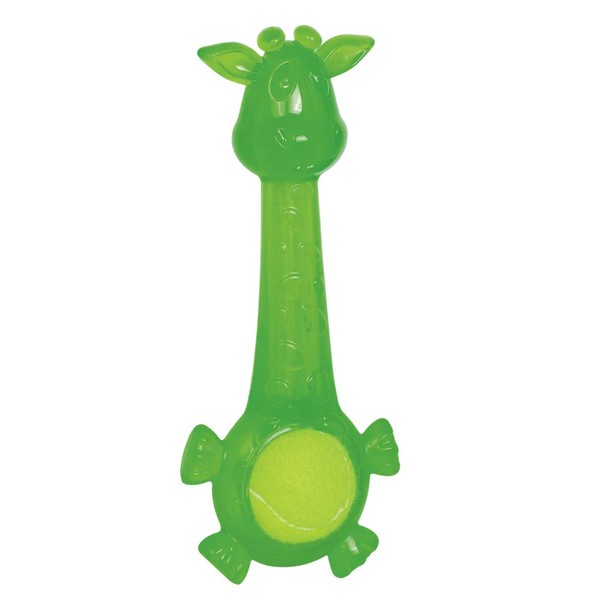 Nobby TPR Giraffe, Green, 27 cm, Pack of 1