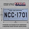 Celebrity Machines | USS Enterprise | NCC-1701 | Vanity Plate,