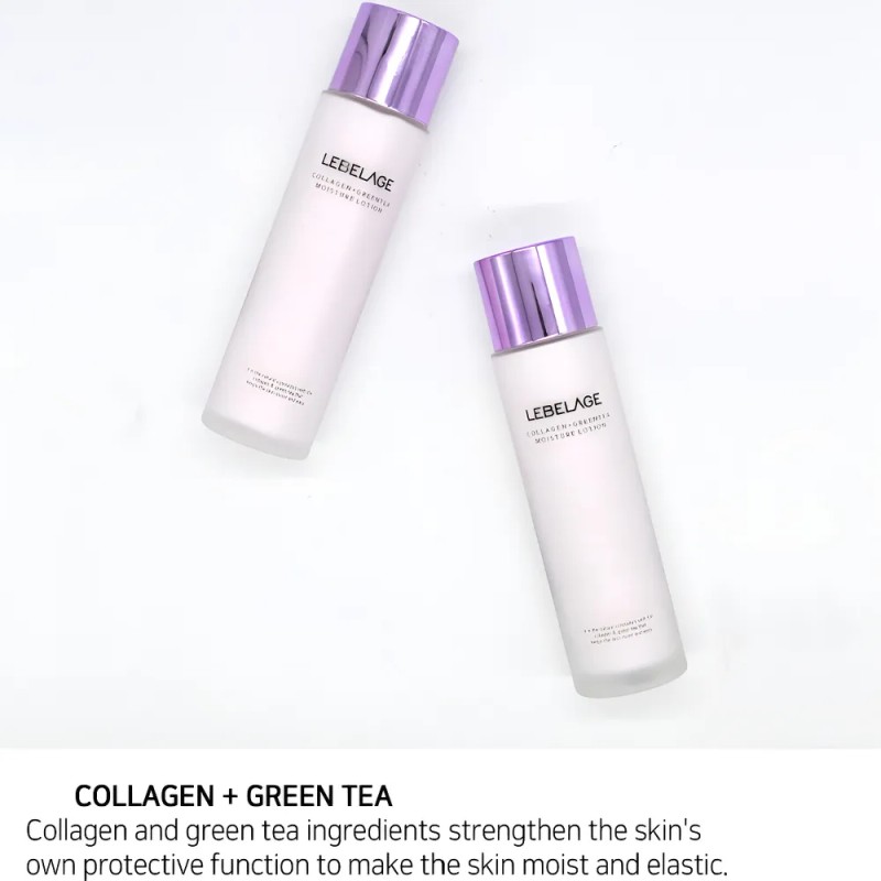 Emulsion Facial Reafirmante Coreana Colageno Y T Verde_1pz Mixta Danoche