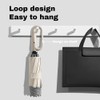 Fully Automatic Umbrella with Carabiner Handle, 10 Ribs Reverse Folding