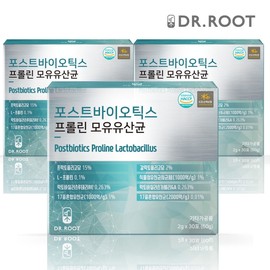 Dr. Root Postbiotics Prolin Breast Lactobacillus 30 Po X 3 Box / 닥터루트 포스트바이오틱스 프롤린 모유유산균 30포 x 3박스