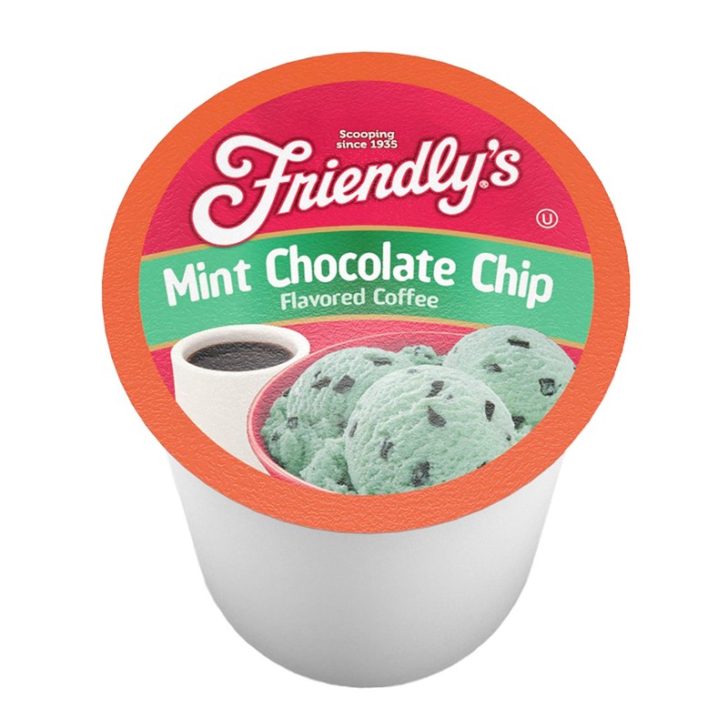 friendly's Flavored Ice Cream Coffee Pods, Compatible with Keurig K