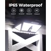 LIFENGSOLER Large Clip on Solar Lights Outdoor, 208 LEDs 1000Lum