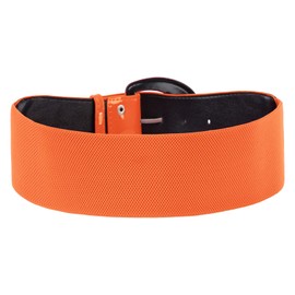 GRACE KARIN Elastic Cinch Belts for Women Corset Belt (XL,Orange)