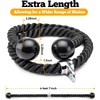 Double Length Tricep Pull Down Rope - 55 Inches Attachment