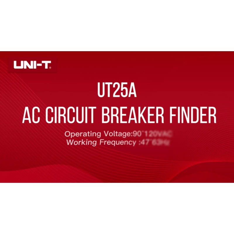 Unit UNI-T UT25A AC Circuit Breaker Finder Sensor GFCI Outlet