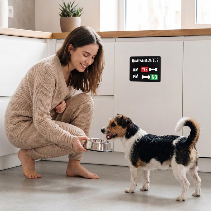 Dog Feeding Reminder Pet Feeding Track with Have We Been