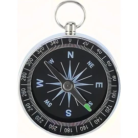 Compass for Navigation, Outdoor Survival Aid, Portable Pocket Aluminium Metal Compass for Map Reading,Camping,Climbing,Expedition & Orienteering.