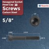 Kozelo 3pcs Socket Head Cap Screws - [5/8"-11x2-3/4"] Alloy Steel