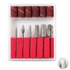 6 Pcs Nail Drill Bits, File Nail Drill Bits, Manicure