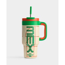 Vaso Oficial FIFA World Cup 2026 | Urban “Country Touch” de Acero Inoxidable 900 ml – Aislamiento Doble de Pared al Vacío, a Prueba de Fugas, Sin BPA, Popote Cómodo con Cierre Hermético