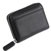 Teskyer Credit Card Case, Leather, Card Slot, Commuter Holder, Coin