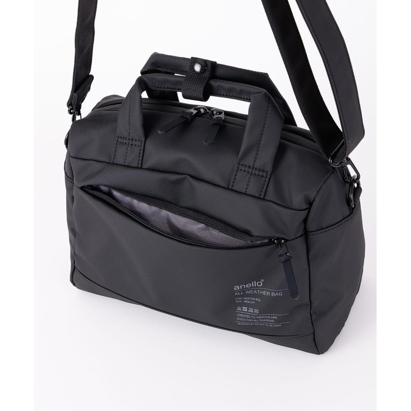 Anello ATS1345 2-Way Mini Boston Bag, BK, Free size