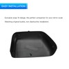 TKPUFR Glossy Black Direct Replacement Side Mirror Covers Cap Compatible