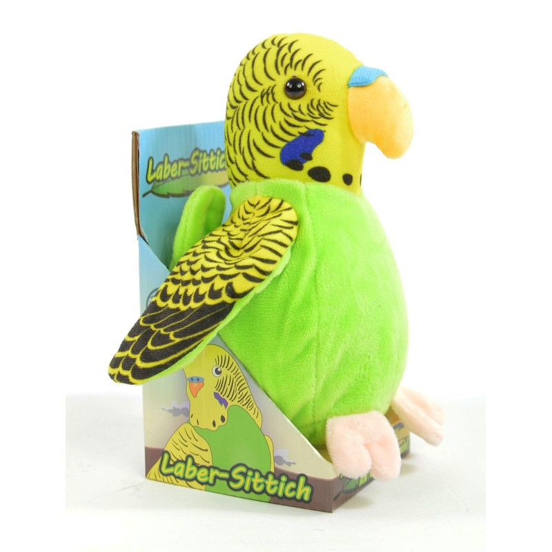 Kögler 75655 - Budgie That Repeats Everything You Say Plush,