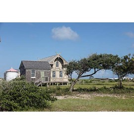 Historic Pictoric Photo- The Chicamacomico Life-Saving Station in Rodanthe, a Community on Hatteras Island 3 Fine Art Photo Reproduction 36in x 24in
