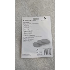 Sportcraft Turbo Air Hockey Power Pucks Set of 3 Two Round Smothest Best Flow.