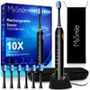 MySmile Electric Toothbrush for Adults, Rechargeable Sonic Electronic Toothbrush with