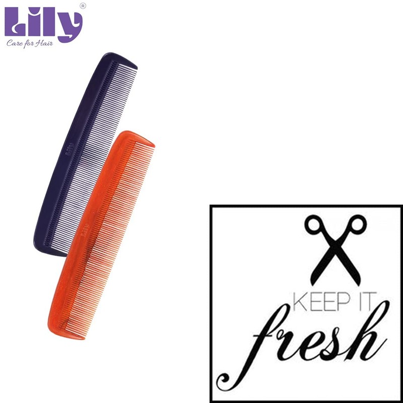 Lily Grooming Pocket Hair Combs For Men, Pack of 5