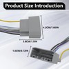 Car Stereo Wiring Harness Fit for 2008-2011 2013 2014 Dodge