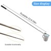 Telescopic Stainless Steel Wa-ter Sampling Pole, Extendable Water Sampler Dipper