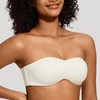 MELENECA Women's Minimiser Strapless Bra with Underwire with Invisible Bra