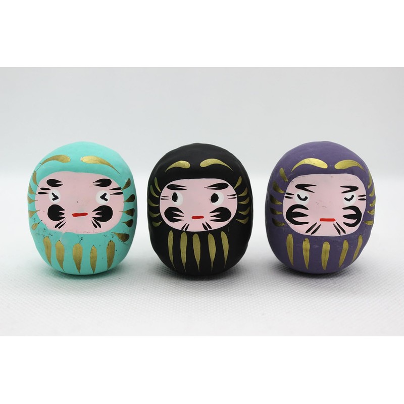 EDOYA Daruma Dolls (Set of 7) Japanese Good Luck Fortune