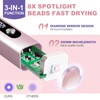 NXJ INFILILA Multi-Functional Handheld UV Light for Gel Nails with