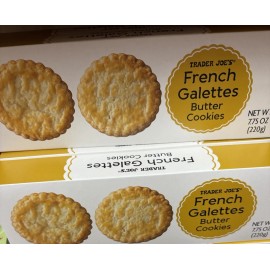 Trader Joe's 2 Packs Trader Joe’s French Galettes Butter Cookies 7.75 Each Pack