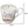 Noritake TT97855/4924-3 My Neighbor Totoro Mug, Microwave Safe, Bone China