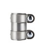 Double Clamp Exhaust Clamp Stainless Steel Pipe Connector Diameter 45