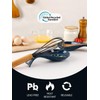 ANTIS'S HOME Ceramic Spoon Rest, Starry Night Glaze Spoon Holder,