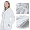 Hellomamma Womens Long Robe Soft Warm Fleece Plush Bathrobe Ladies