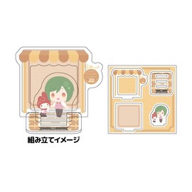 A3! x Sanrio Characters 08 Sachi Rurikawa x My Melody [Mini Character Illustration] Acrylic Stand Plate