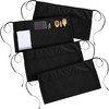 Utopia Wear 4 Pack Server Apron with 3 Pockets, Waist