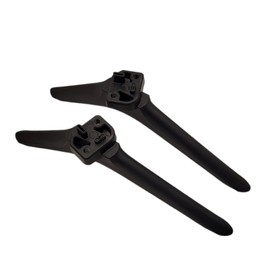 OEM Part - Legs Base Stands Compatible with Hisense Roku TV R6 Series Model 58A56EUR (Screws Included)