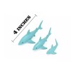K&M Great white Shark Set of Three Realistic Toy Model