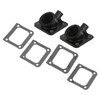 Carburetor Intake Manifold Boot Gasket Kit Replacement for BANSHEE YFZ