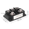 1600V 5 Terminal Bridge Rectifier 400A Maximum Welded Structure 3