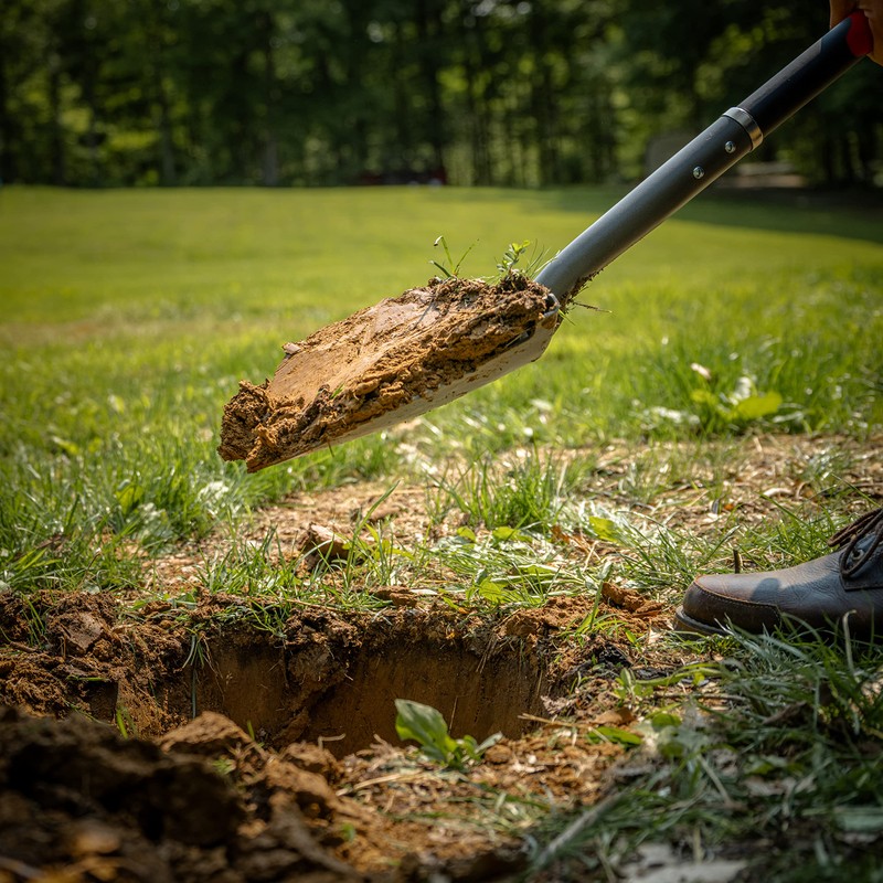 Radius Garden Radius Garden 22211, Root Slayer Round Head Shovel,