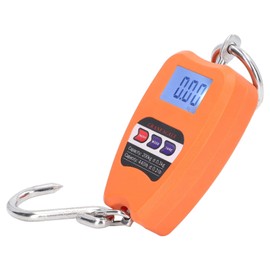 Hanging Weight Scale, Portable Digital Hanging Scale with LCD Display for Agriculture, Supports Up to 200kg